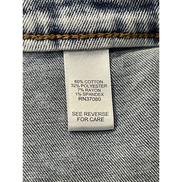 Cato Est. 1946 Denim Women's Blue Size 10 Denim Skirt Minimalist Boho Retro - Picture 6 of 7